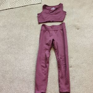Mauve Activewear Set